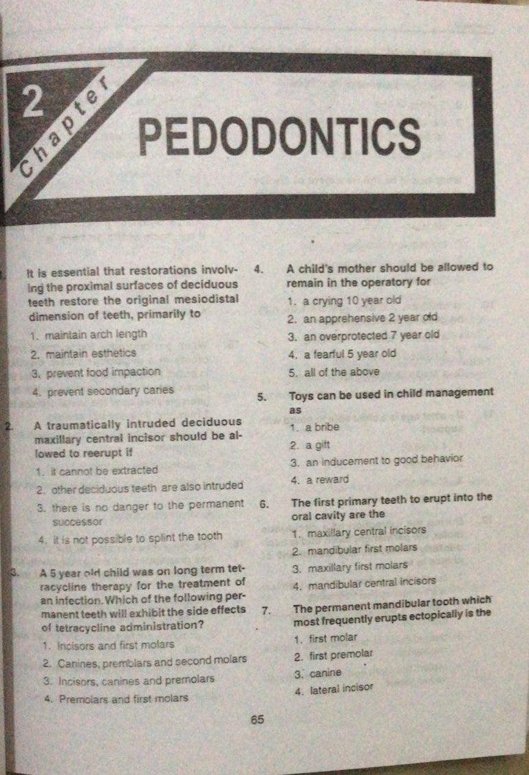 MCQs in Dentistry Clinical Sciences Guide