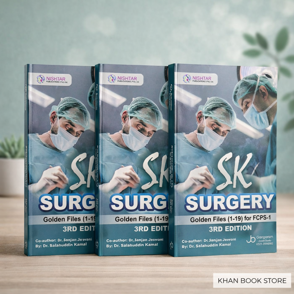 SK Surgery Golden Files FCPS-1 3rd Edition preparation book