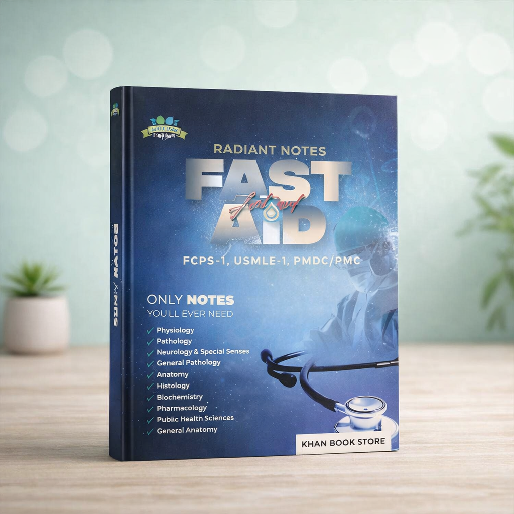 Radiant Notes Fast Aid FCPS-1 USMLE preparation medical book