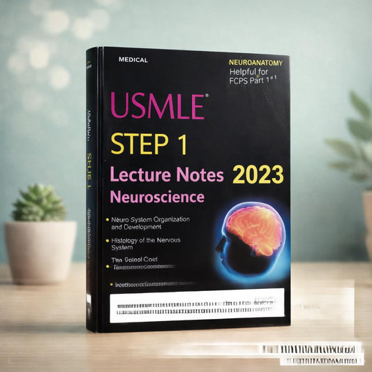 USMLE Step 1 Neuroscience Lecture Notes 2023 Kaplan Medical book cover