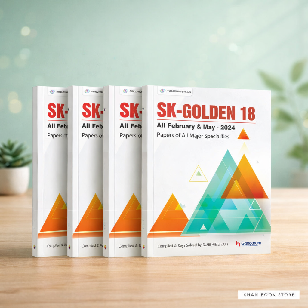SK-GOLDEN 18 All Major Specialties 2024 medical exam preparation book