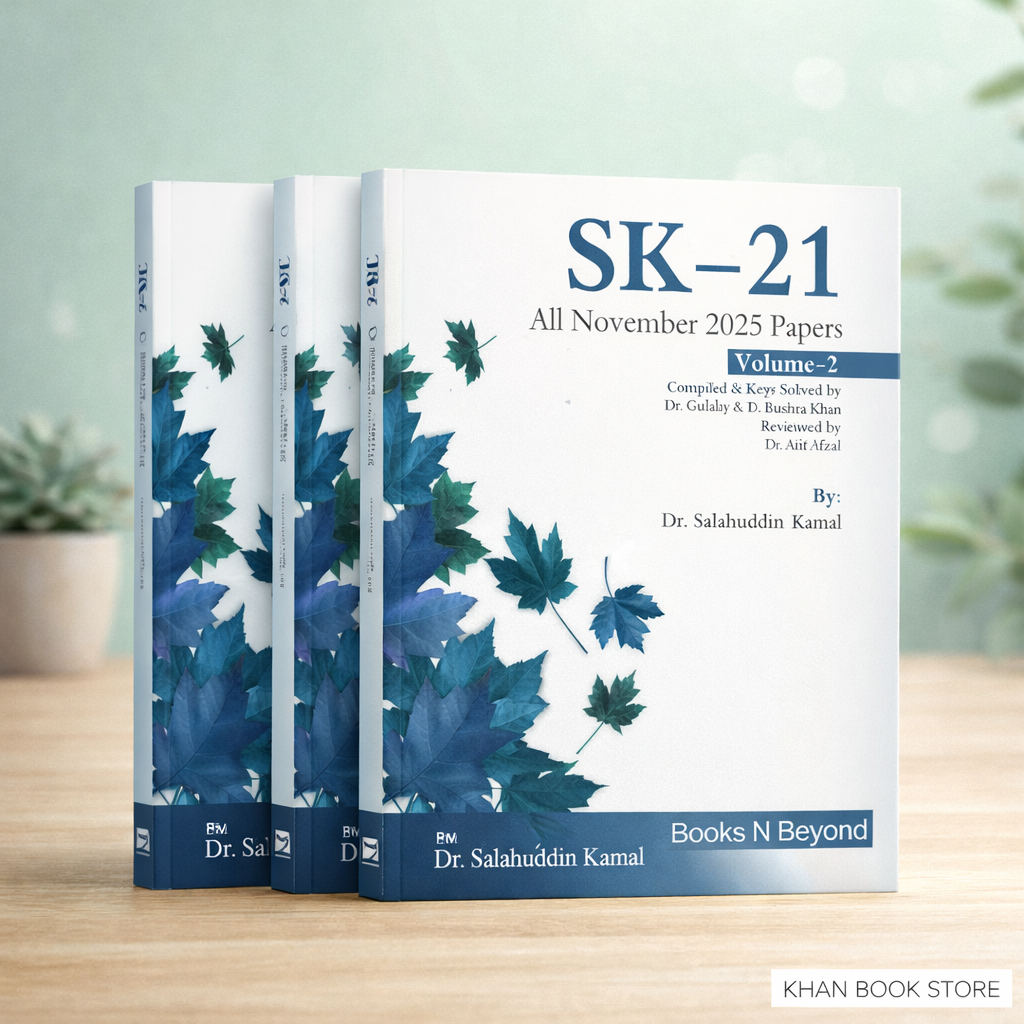 SK-21 FCPS Papers Volume 2 by Dr. Salahuddin Kamal
FCPS-1 solved papers and revision book for medical trainees
SK-21 November 2025 FCPS preparation book with solved keys