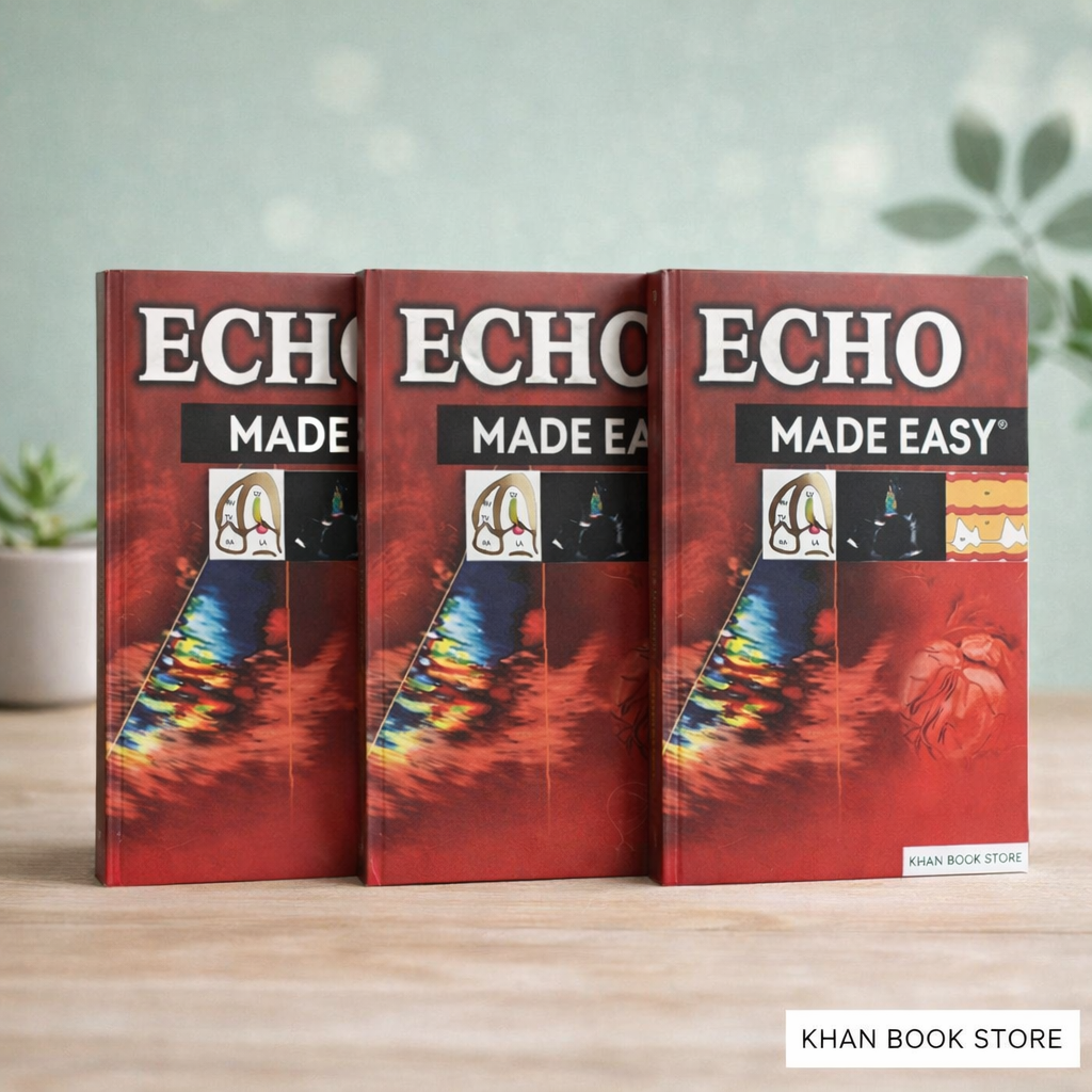 Echo Made Easy echocardiography and cardiology reference book