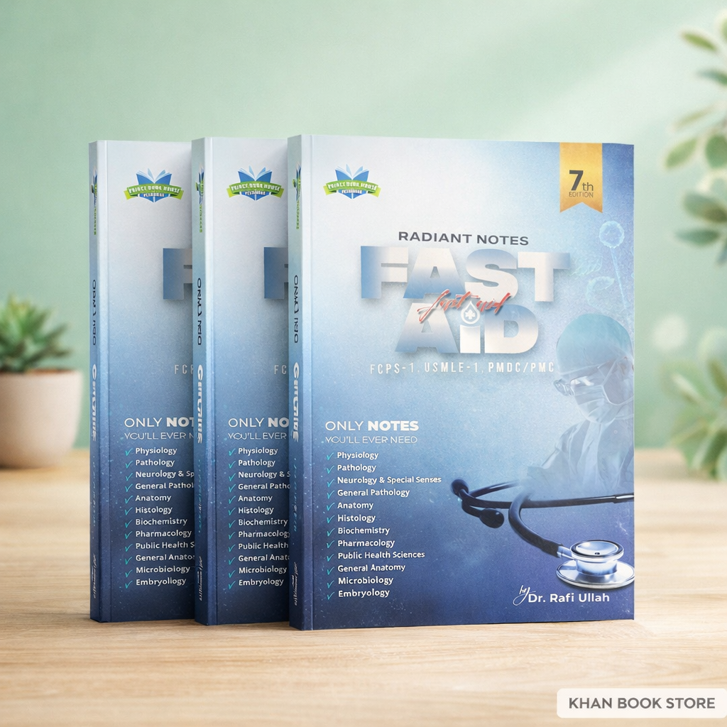 Radiant Notes Fast Aid FCPS-1 USMLE preparation medical book