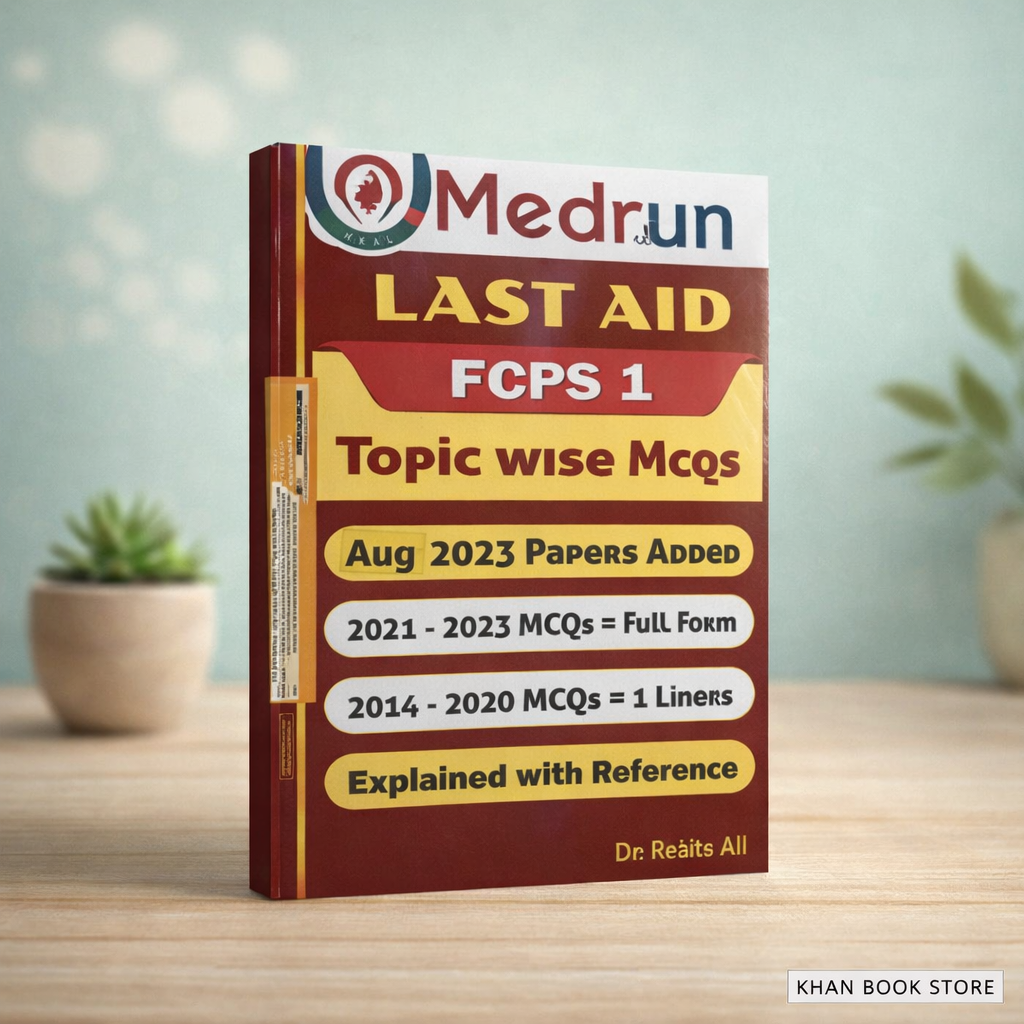 MedAuran Last Aid FCPS-1 Topic Wise MCQs medical exam preparation book