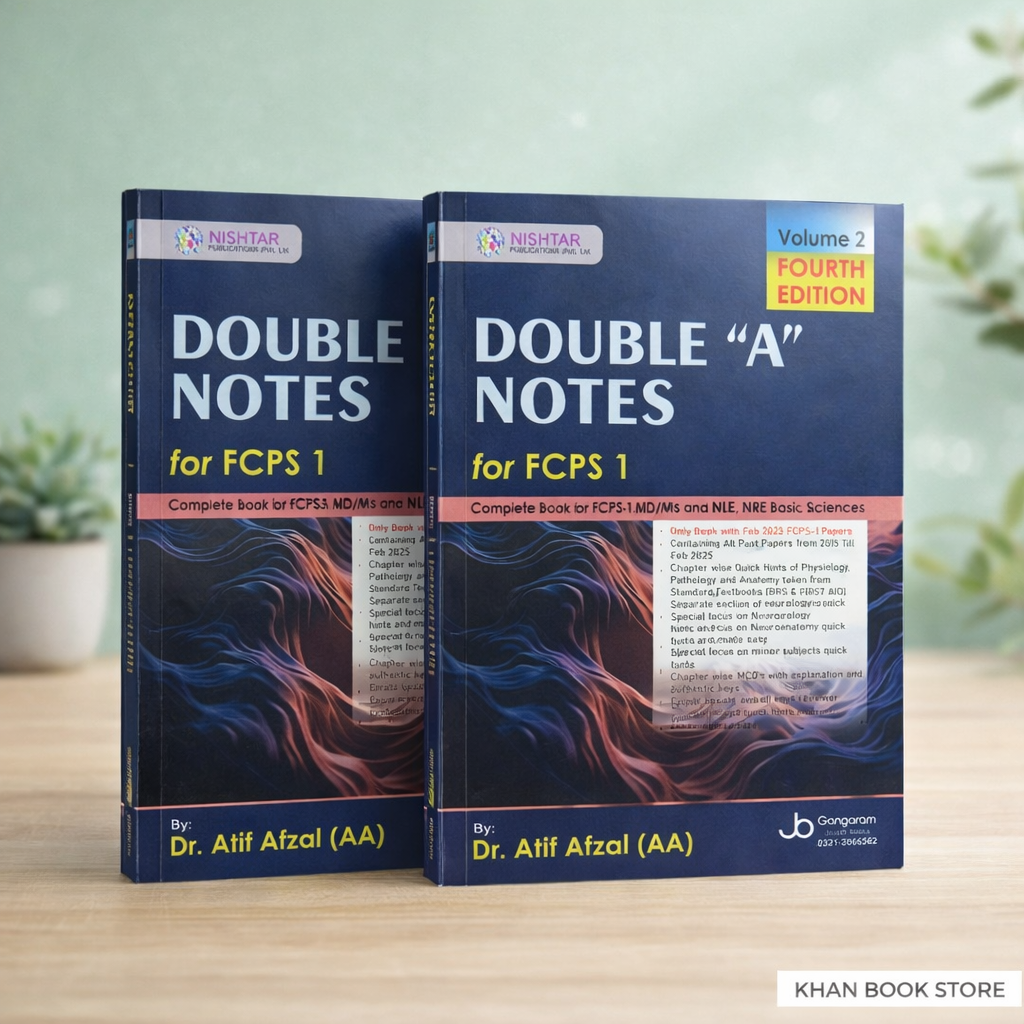 Double “A” Notes for FCPS-1 Volume 1 and 2 by Dr. Atif Afzal