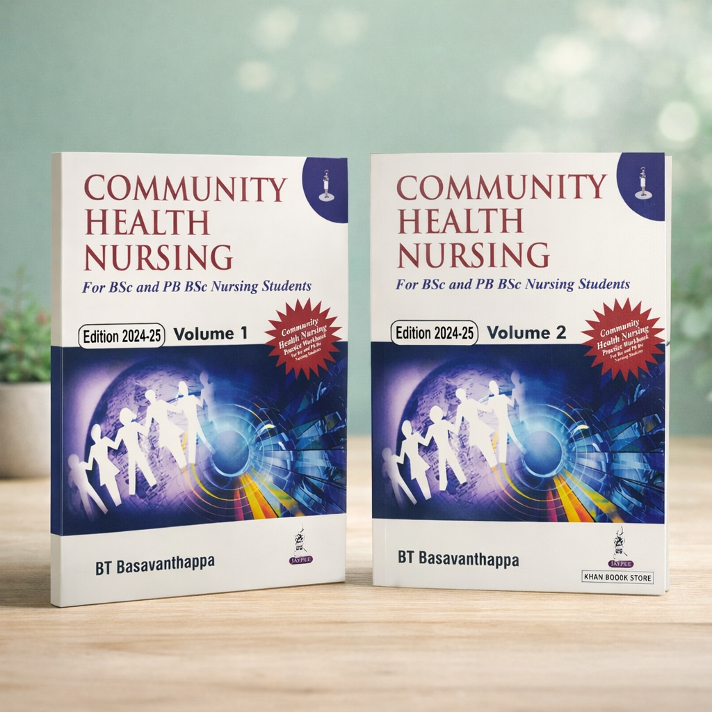 Community Health Nursing Volume 1 and 2 2024-25 by BT Basavanthappa