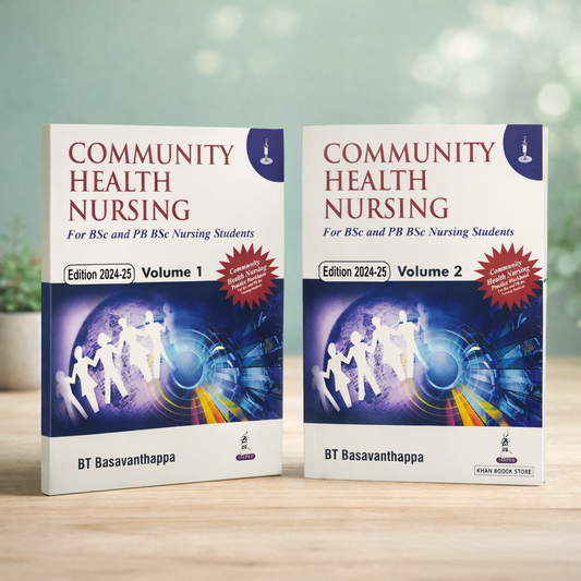 Community Health Nursing Volume 1 and 2 2024-25 by BT Basavanthappa