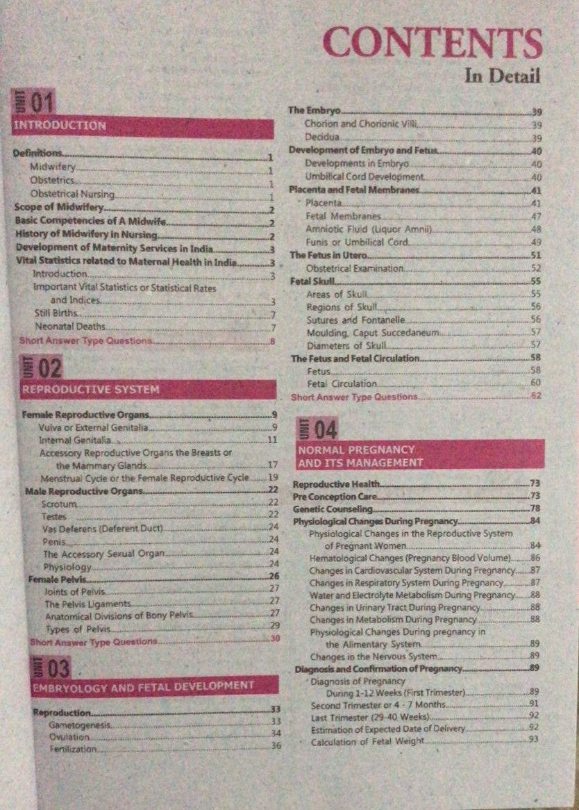 Textbook of Midwifery & Obstetrics 2026–27