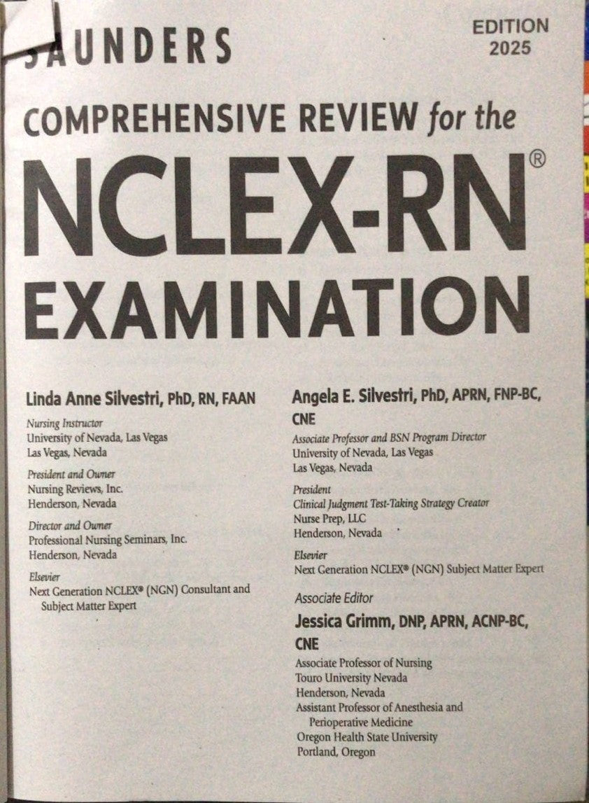 Saunders NCLEX-RN Review 2025 | Silvestri