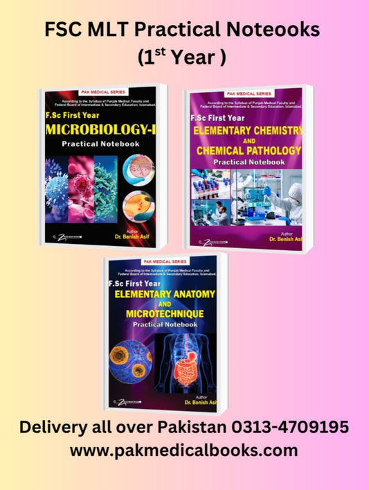 MLT Practical Books 1st Year