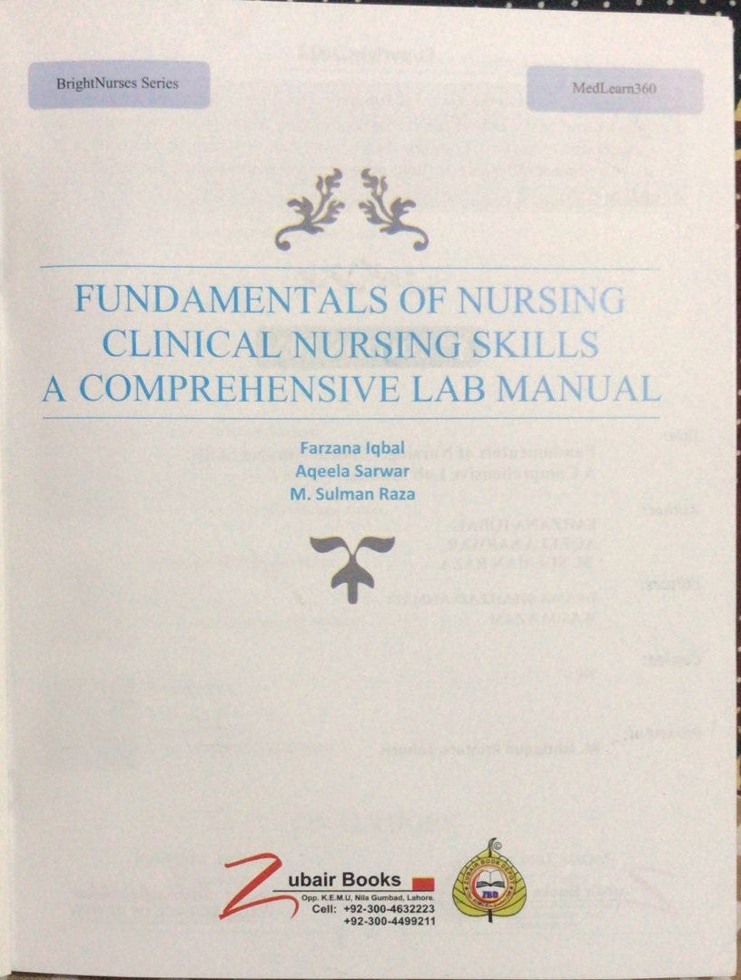 Clinical Nursing Skills Lab Manual
