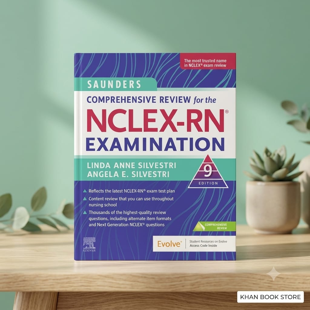Saunders NCLEX-RN Comprehensive Review Book (Latest Ed.)
