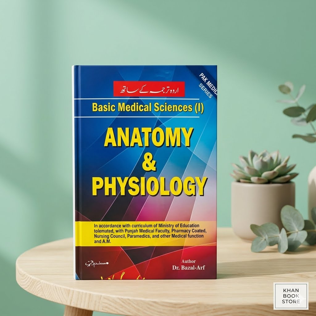 Anatomy and Physiology book by Dr Benish Asil for medical and nursing students