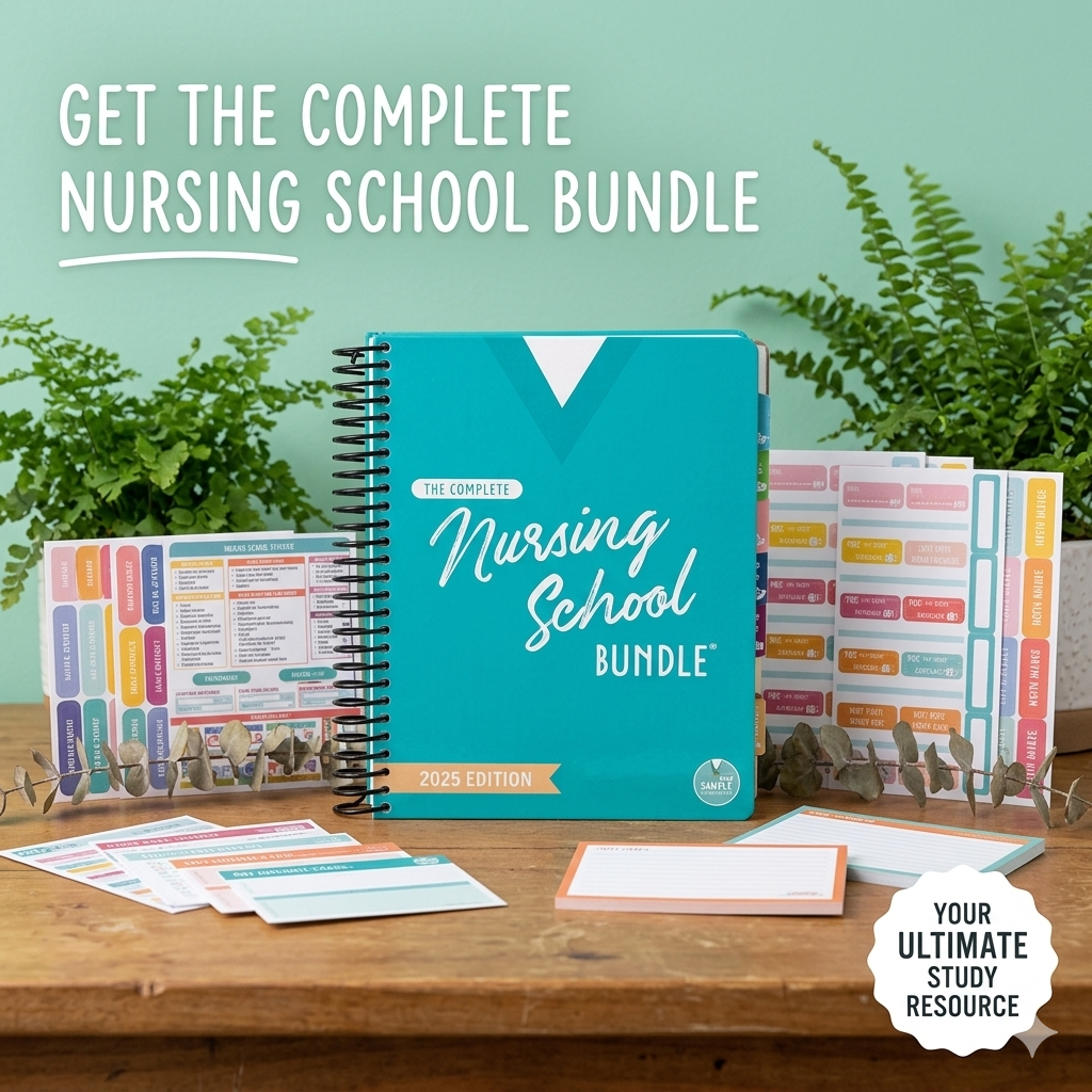 The Complete Nursing School Bundle® - 2026 Edition spiral binding